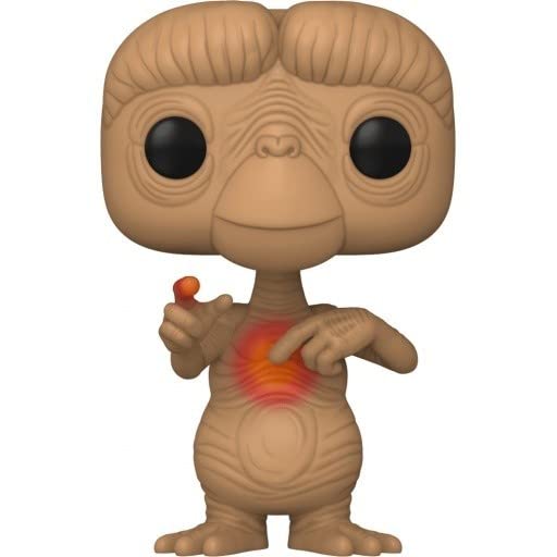 Funko Pop! Películas: E.T. 40 - E.T. Con - Glow in the Dark Heart - E.T. The Extra Terrestrial - Figura de vinilo coleccionable - Idea de regalo - Productos oficiales - Juguetes para niños y adultos -