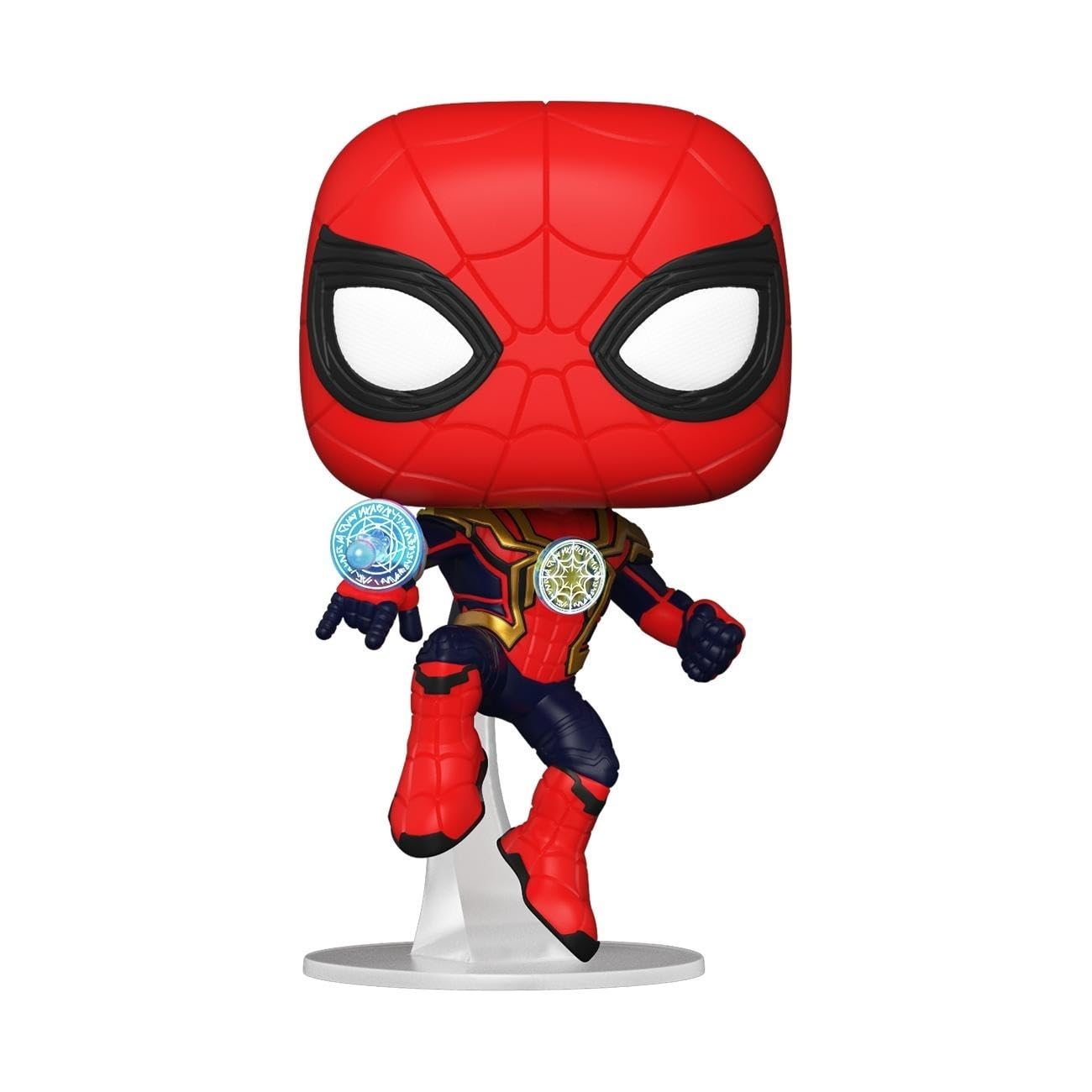 Funko Pop! Marvel: Spider-Man - (Integrated Suit) - Figura de Vinilo Coleccionable - Idea de Regalo - Mercancia Oficial - Juguetes para Niños y Adultos - Movies Fans - Muñeco para Coleccionistas