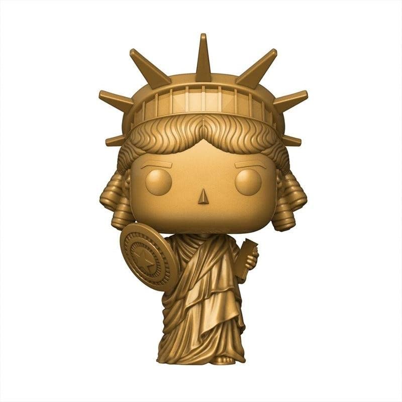 Funko Pop! Marvel: Spider-Man: No Way Home - Lady Liberty with Shield - Exclusiva Amazon - Figura de Vinilo Coleccionable - Idea de Regalo - Mercancia Oficial - Juguetes para Niños y Adultos