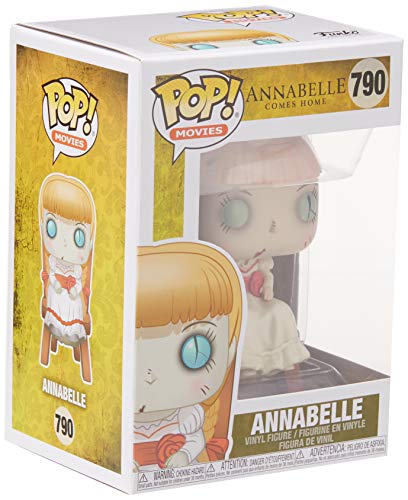 Funko Pop! Vinyl: Movies Annabelle In Chair- Figura de Vinilo Coleccionable - Idea de Regalo - Mercancia Oficial - Juguetes para Niños y Adultos - Movies Fans - Muñeco para Coleccionistas