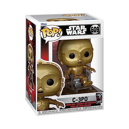 Funko Pop! Star Wars: C3P0 en Silla