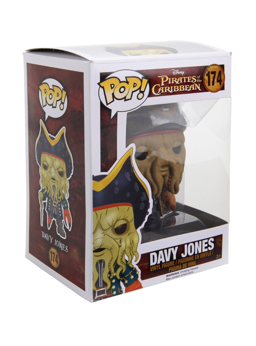 Funko Pop! Davy Jones - Piratas del Caribe