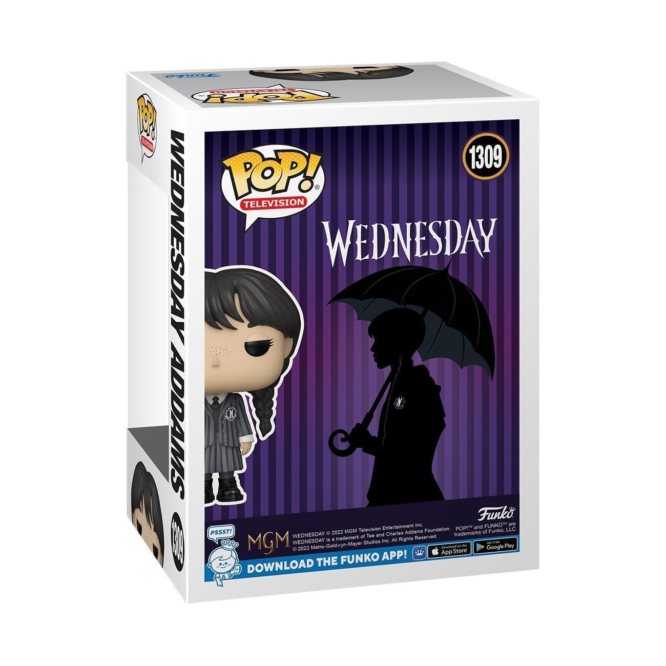 Funko Pop! TV: Wednesday Addams - Merlina - Figura de Vinilo Coleccionable - Idea de Regalo - Mercancia Oficial - Juguetes para Niños y Adultos - TV Fans - Muñeco para Coleccionistas y Exposición