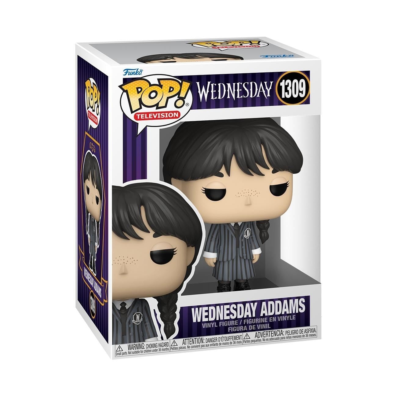 Funko Pop! TV: Wednesday Addams - Merlina - Figura de Vinilo Coleccionable - Idea de Regalo - Mercancia Oficial - Juguetes para Niños y Adultos - TV Fans - Muñeco para Coleccionistas y Exposición