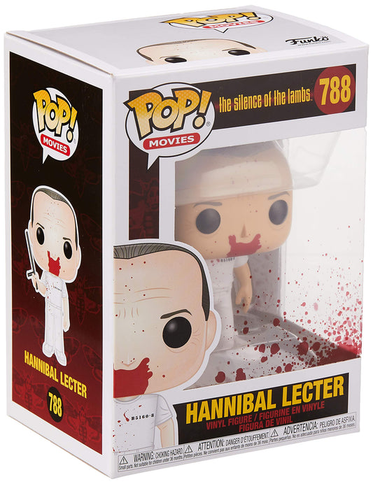 Funko POP! Movies: Hannibal Lecter blanco - El Silencio de los Inocentes